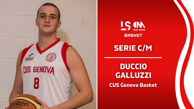 Galluzzi Duccio CUS Genova Basket