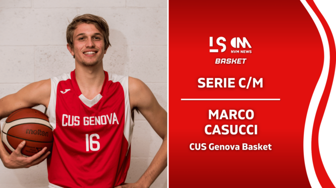 Casucci Marco CUS Genova Basket