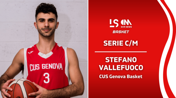 Vallefuoco Stefano CUS Genova Basket