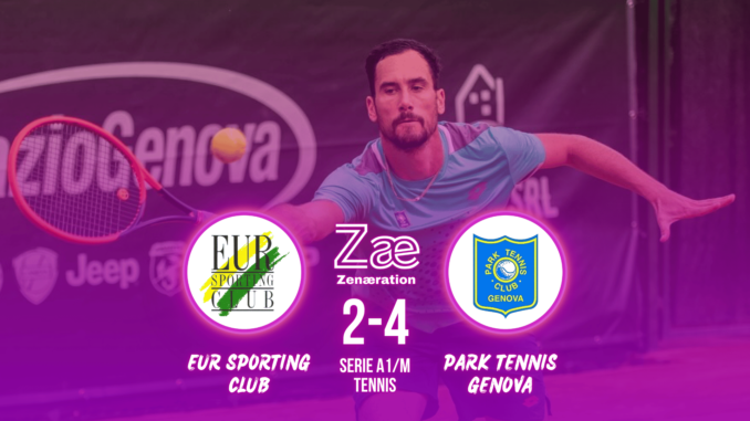 Serie A1/M EUR Sporting Club vs Park Tennis Genova