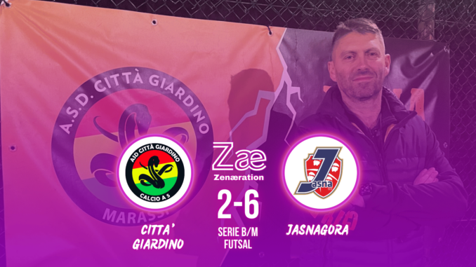 Serie B/M Città Giardino vs Jasnagora