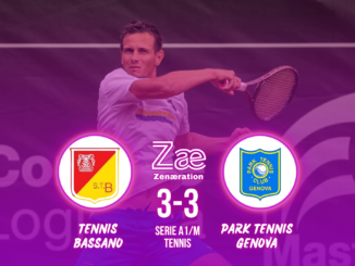 Serie A1/M Tennis Bassano vs Park Tennis Genova