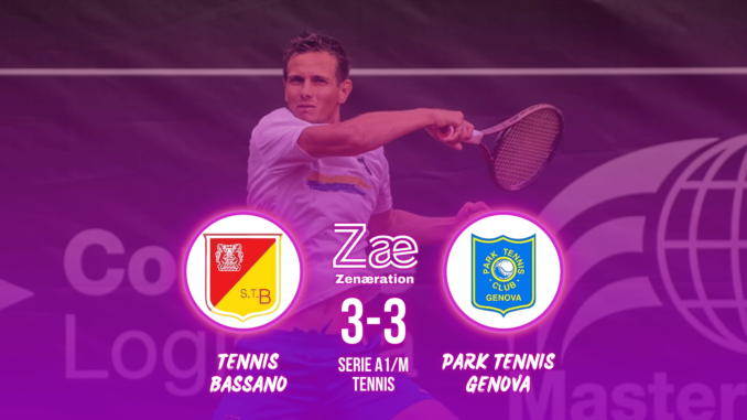 Serie A1/M Tennis Bassano vs Park Tennis Genova