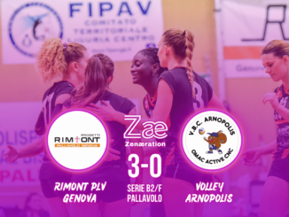 Serie B2/F Rimont Genova Pallavolo vs Volley Arnopolis