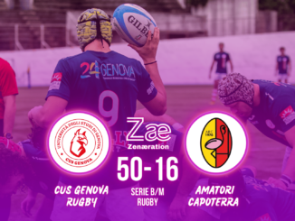 Serie B/M CUS Genova Rugby Amatori Rugby Capoterra