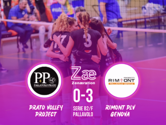 Serie B2/F Prato Volley Project Rimont Pallavolo Genova