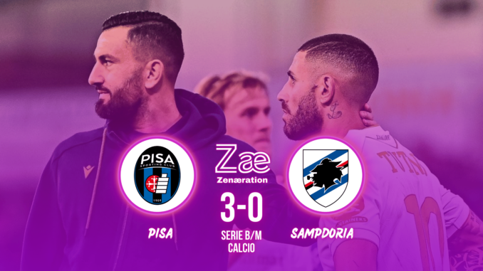 Serie B/M Pisa Sampdoria