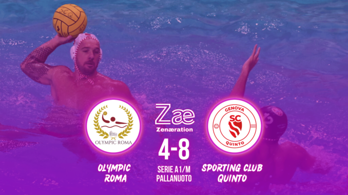 Serie A1/M Olympic Roma Sporting Club Quinto