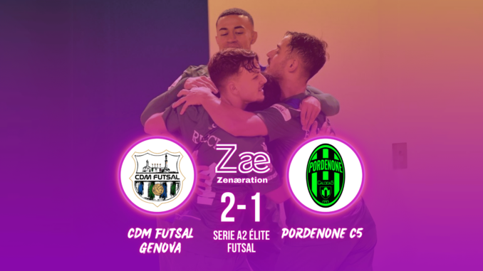 Serie A2 Élite CDM Futsal Genova Pordenone