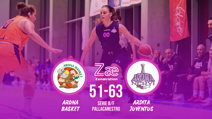 Serie B/F Arona Basket Ardita Juventus