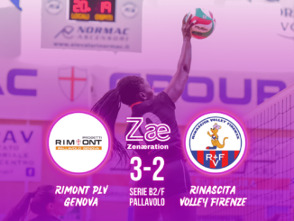 Serie B2/F Rimont Genova Pallavolo Rinascita Volley Firenze