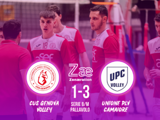 Serie B/M CUS Genova Volley Unione Pallavolo Camaiore