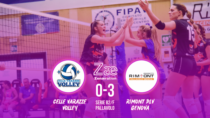 Serie B2/F Celle Varazze Volley Rimont Genova Pallavolo