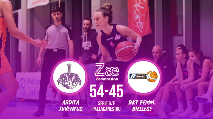 Serie B/F Ardita Juventus Basket Femminile Biellese