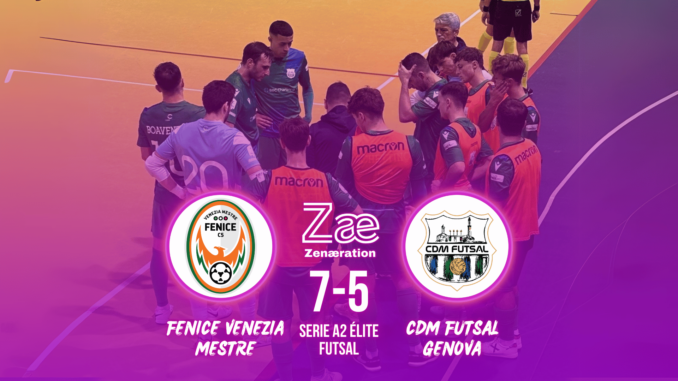 Serie A2 Élite Fenice Venezia Mestre CDM Futsal Genova