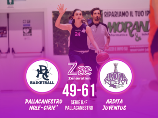 Serie B/F Pallacanestro Nole-Ciriè Ardita Juventus