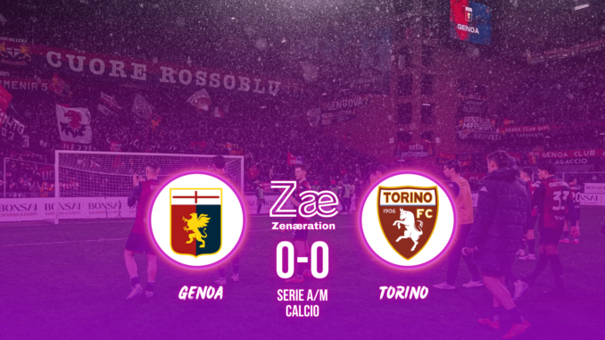 Serie A/M Genoa Torino