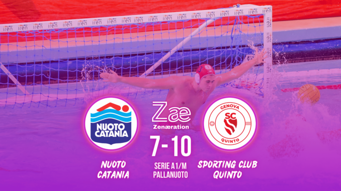 Serie A1/M Nuoto Catania Sporting Club Quinto