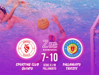 Serie A1/M Sporting Club Quinto Pallanuoto Trieste